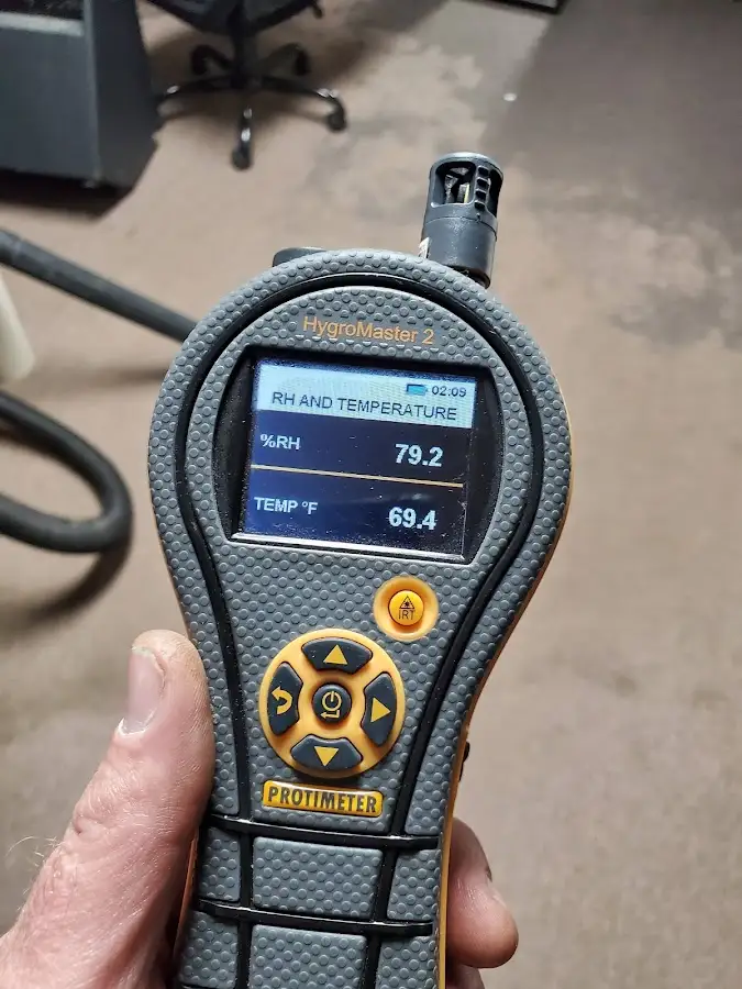 Moisture meter humidity assessment for Fire & Smoke Damage Restoration in Kermit